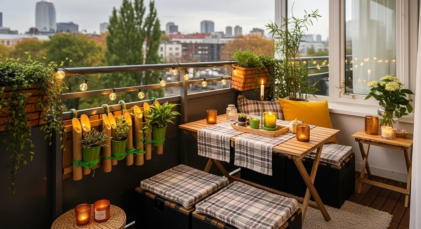 10 items multifonctionnels pour transformer votre balcon en cocon cosy