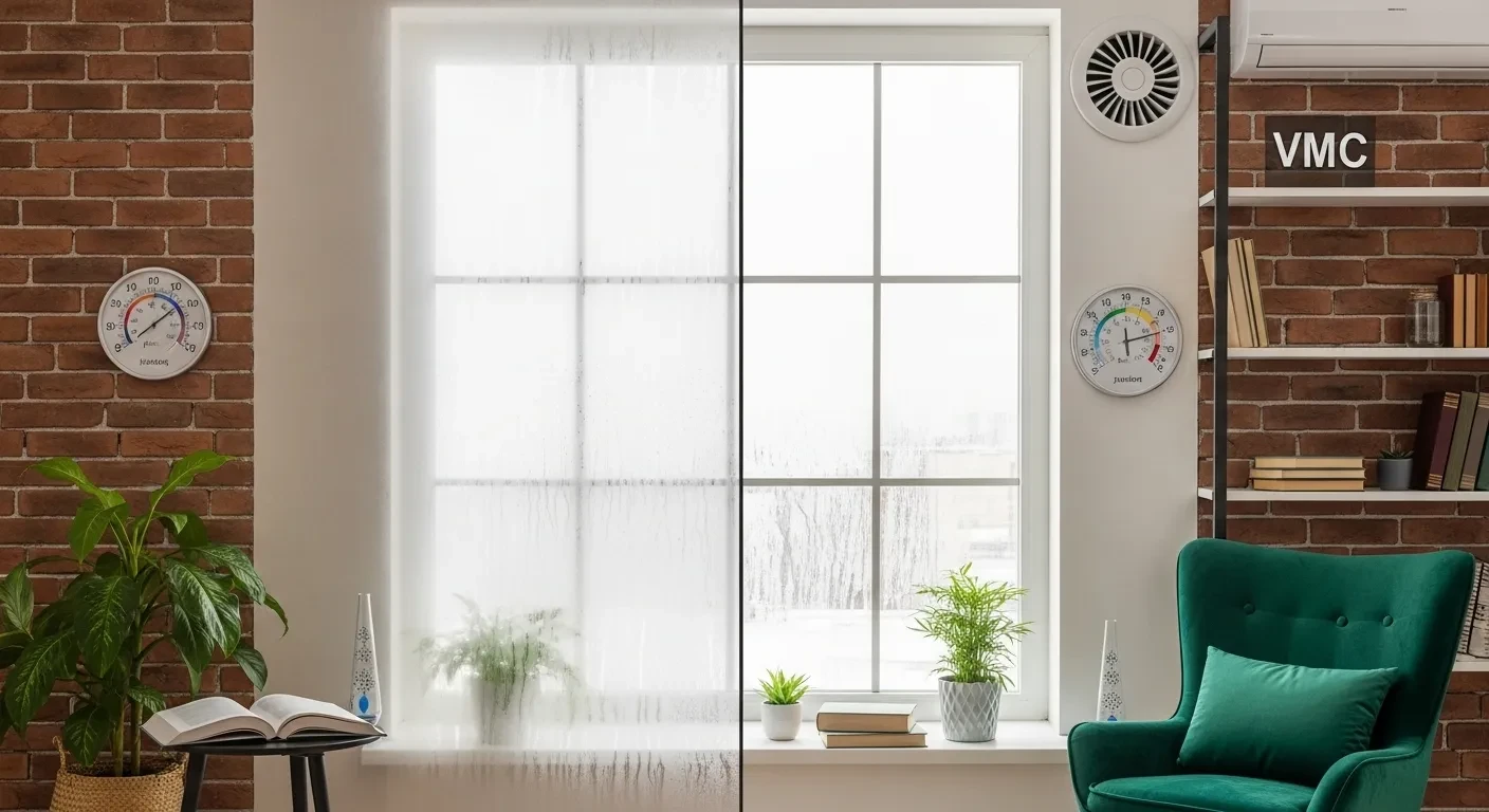 Éliminez la condensation en 5 étapes pour moins de 1 500 € nets en 2025