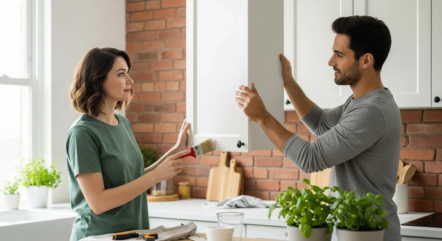 13 astuces pour relooker votre cuisine sans travaux pour 320€ en 2025