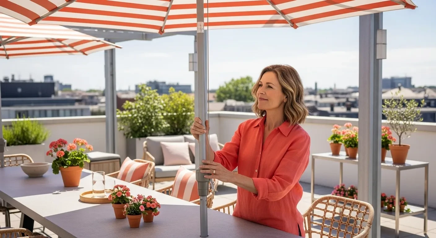 15 parasols stylés qui transforment votre terrasse en 2025