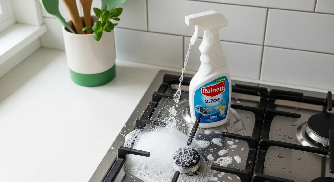 10 sprays cuisine testés : celui à 2,70€ élimine 64% des graisses